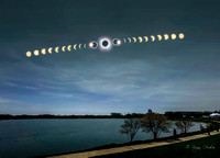 Solar Eclipse Image Composite