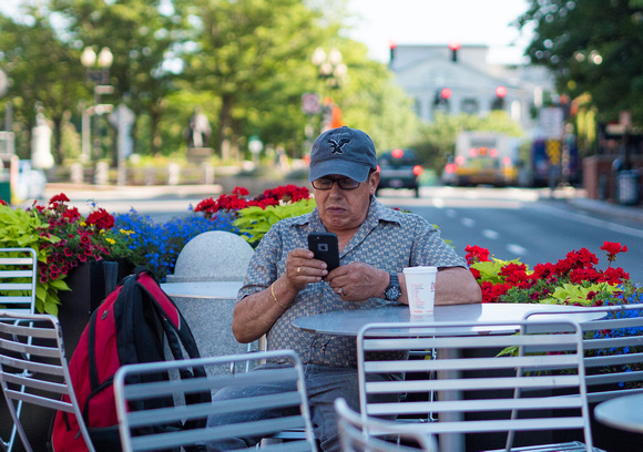 The smart phone man – Boston Massachusetts