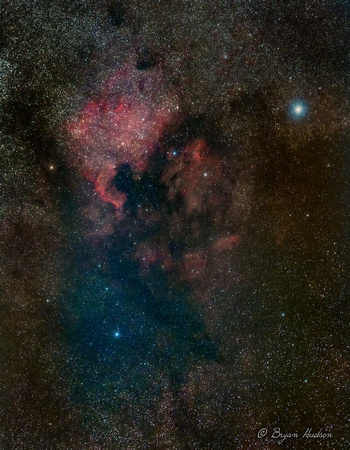 NGC 7000 region Wide Field