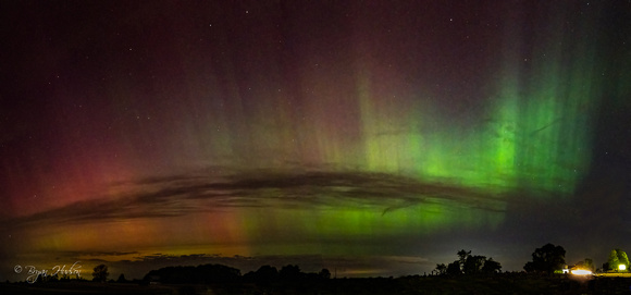 Northern Lights in Central Indiana