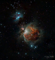 Orion Nebula M42 - (Broadband filter)