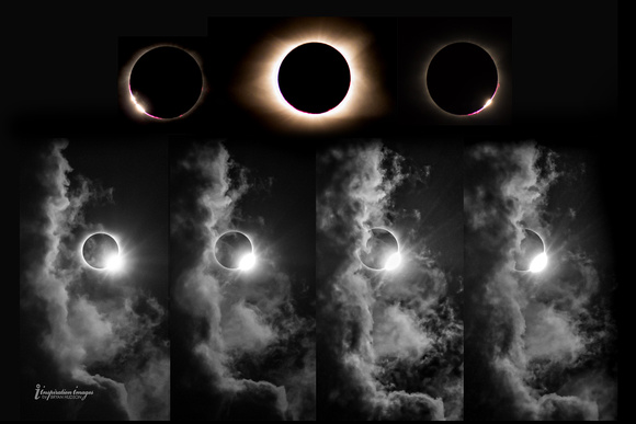 Solar Eclipse Montage, Nashville, TN